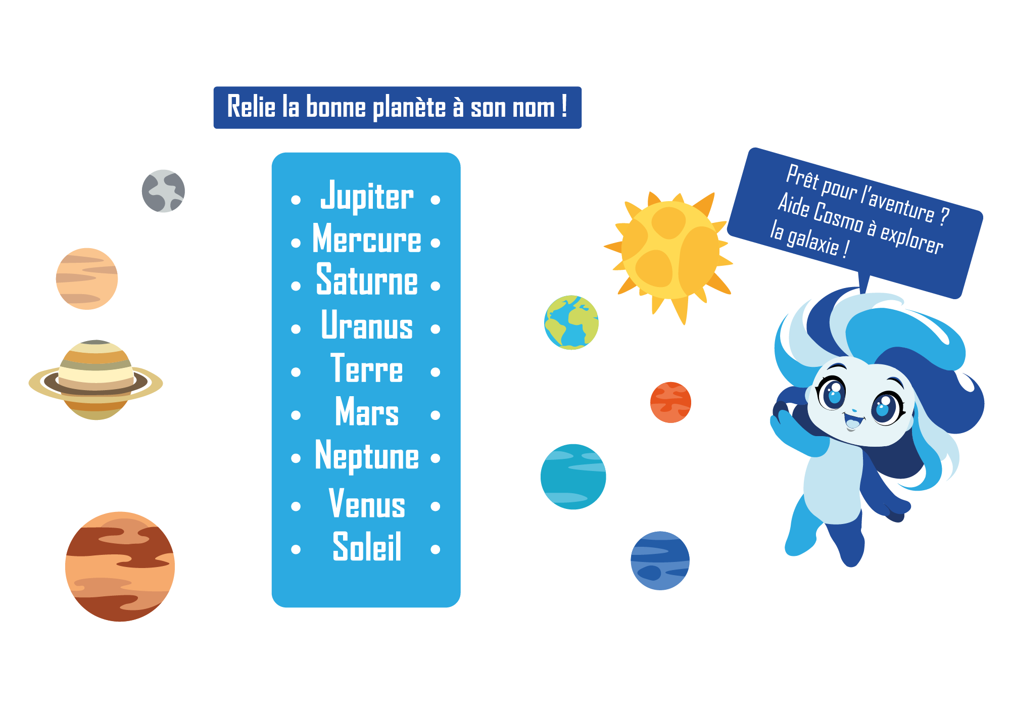 Jeu planètes